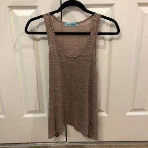 Flowy tan tank top!
